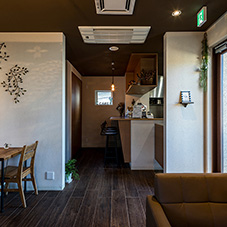 カフェのある住宅（2014.07／東京都荒川区）