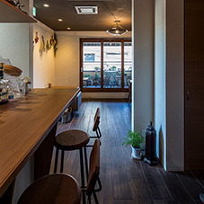 カフェのある住宅（2014.07／東京都荒川区）