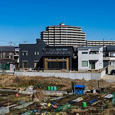 焼杉と土壁漆喰の家（2021.02／埼玉県さいたま市)